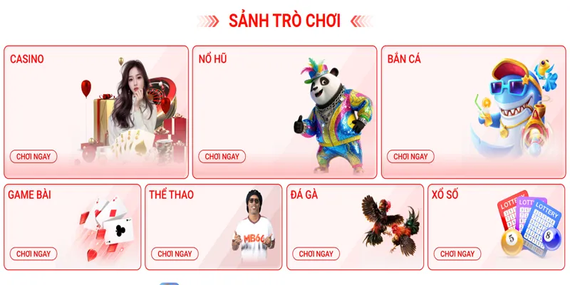 các sản phẩm giải trí nổi bật của mb66